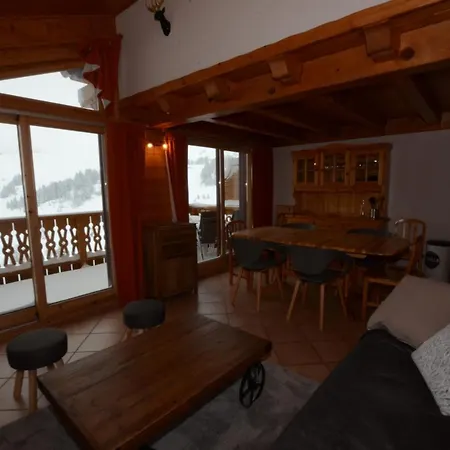 Chalet A, Village Des Lapons Les Saisies, 3 Chambres Et 1 Espace Nuit Mezzanine Exterior photo